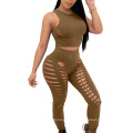 2 Piece Set Women Casual Sportswear Summer Clothing Women Ladies Set